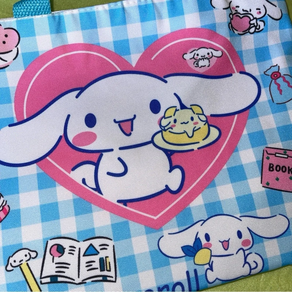 Cinnamoroll Lunch Box Storage Organizer Bag Makeup Cosmetic Bag Sanrio Kawai New
